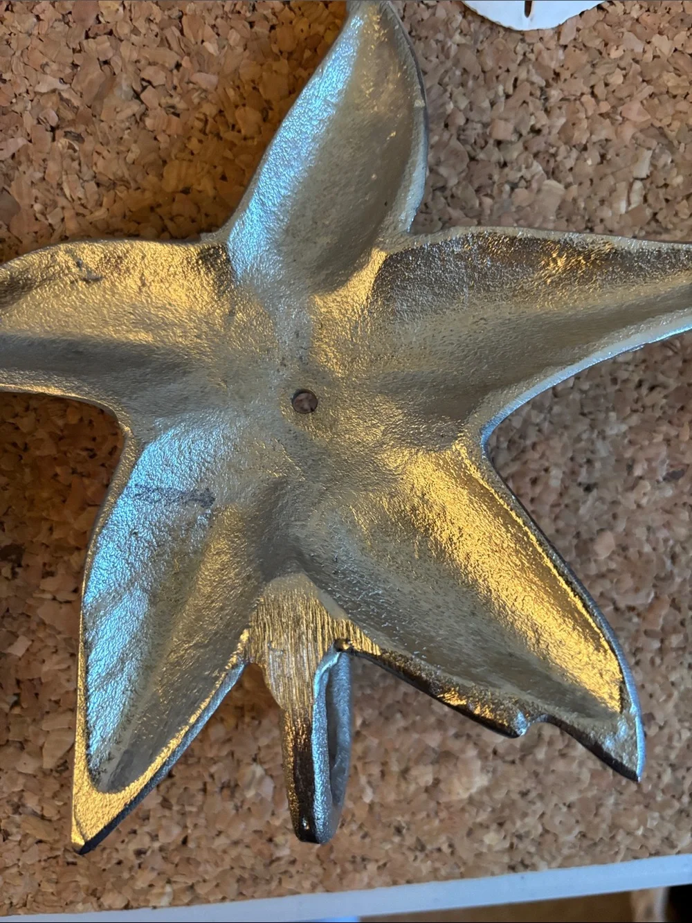 Coastal Starfish and Seahorse Wall Hooks - Silver